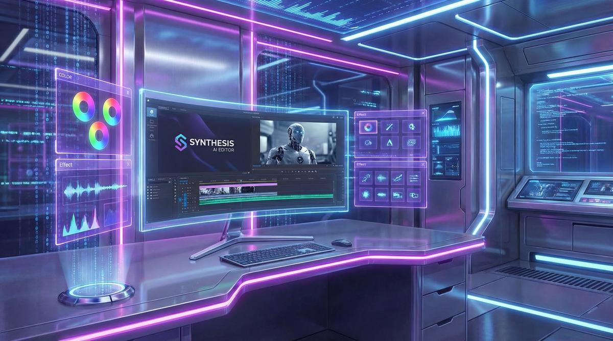 抖音风 AI视频剪辑工作台