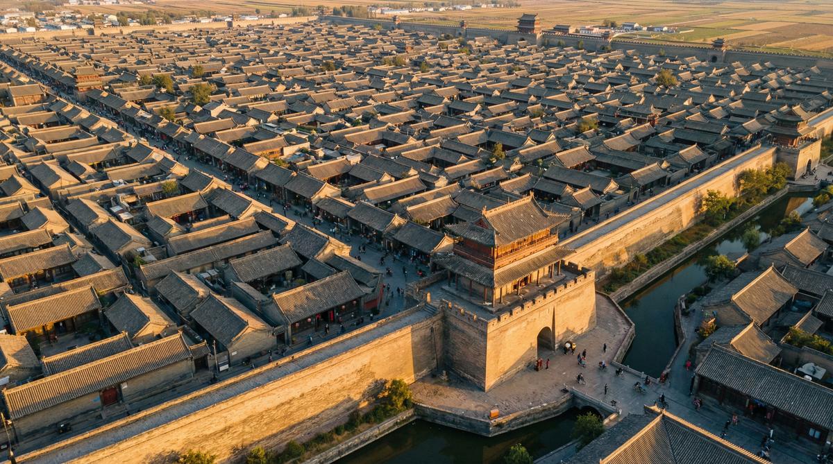 抖音风平遥古城视频游记