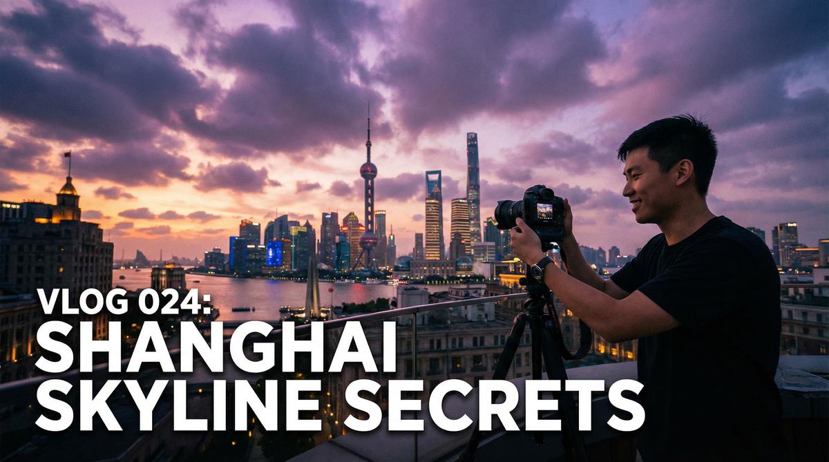 抖音风城市视频-上海天际线